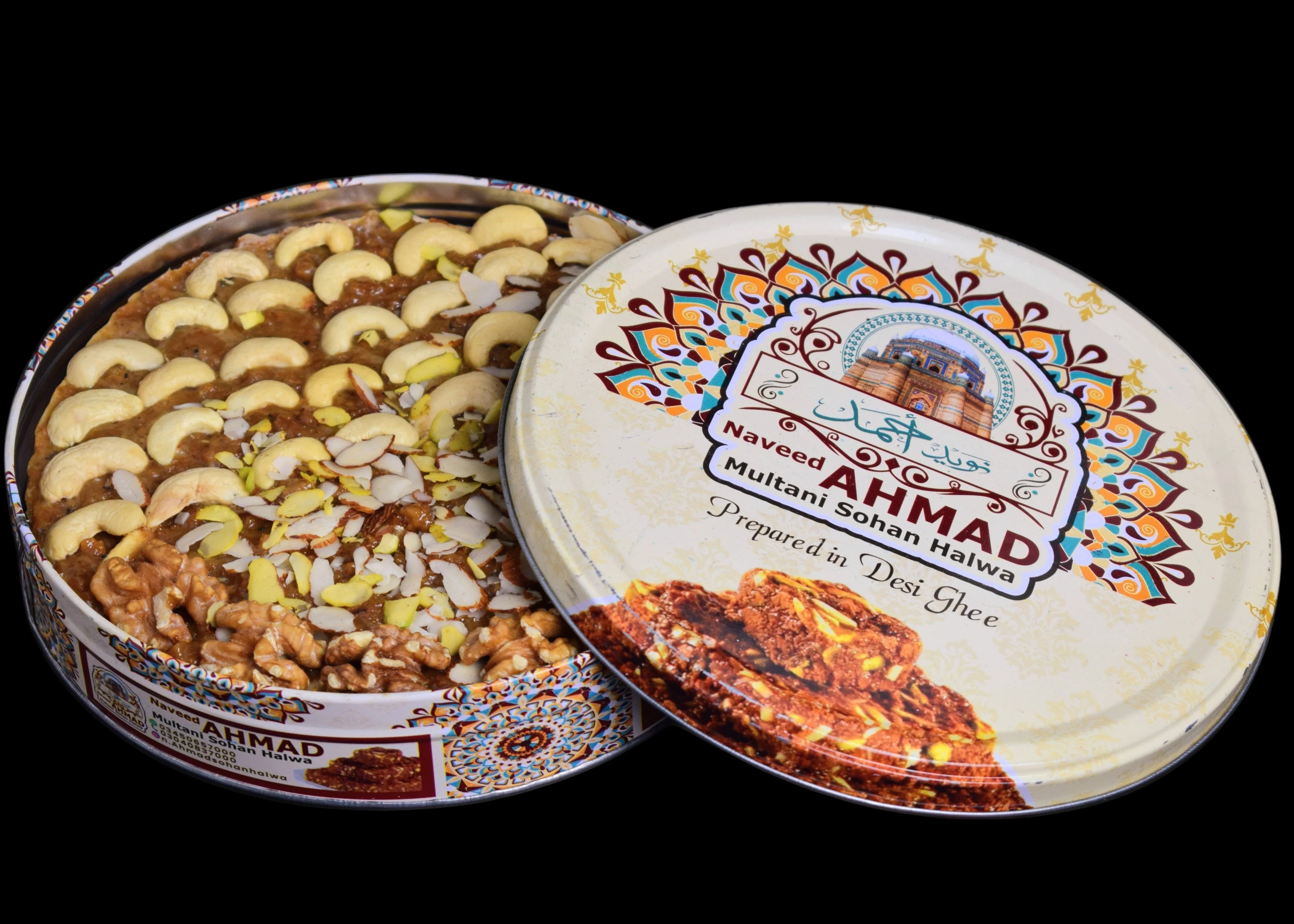 Kaju Akhrot Sohan halwa